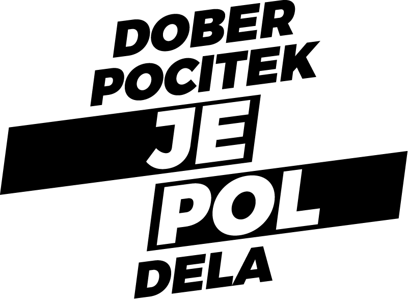 Slovenija teskt nalepka dnevna soba zid dekor - TenStickers