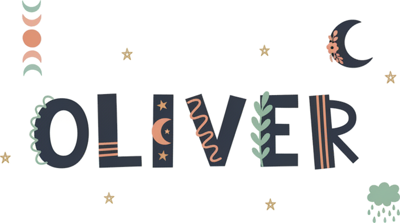 Anpassningsbar klistermärke barnrum grafik - Tenstickers