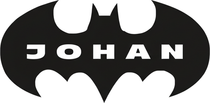 Tilpassbart klistremerke helteflagermusdekor - Tenstickers