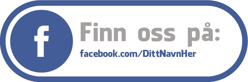Som oss på facebook vinduet klistremerke - Tenstickers