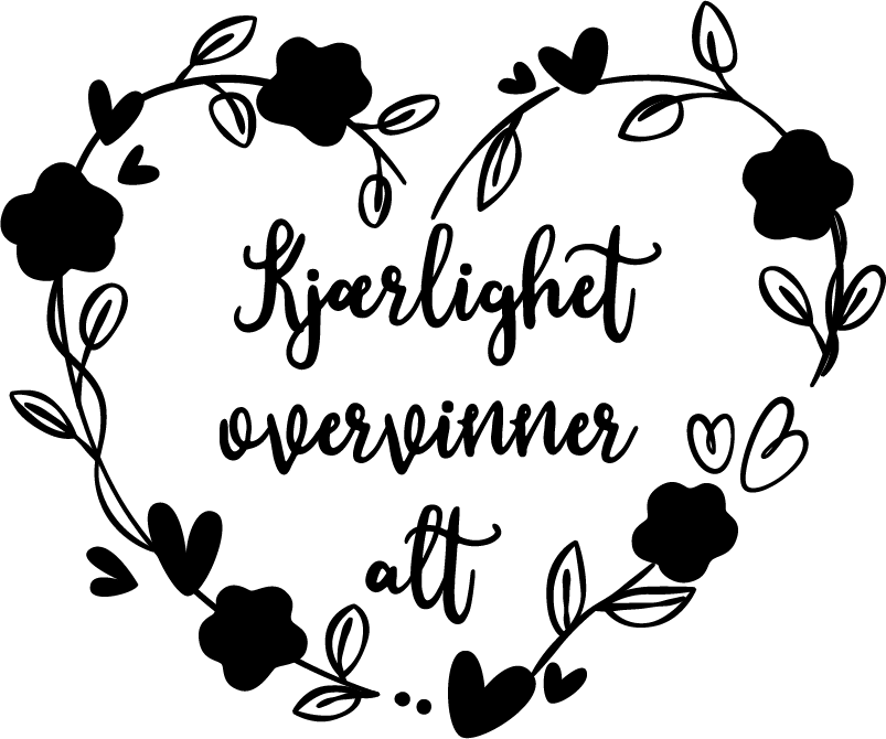 Kjærlighet erobrer alt kjærlighetsklær - Tenstickers