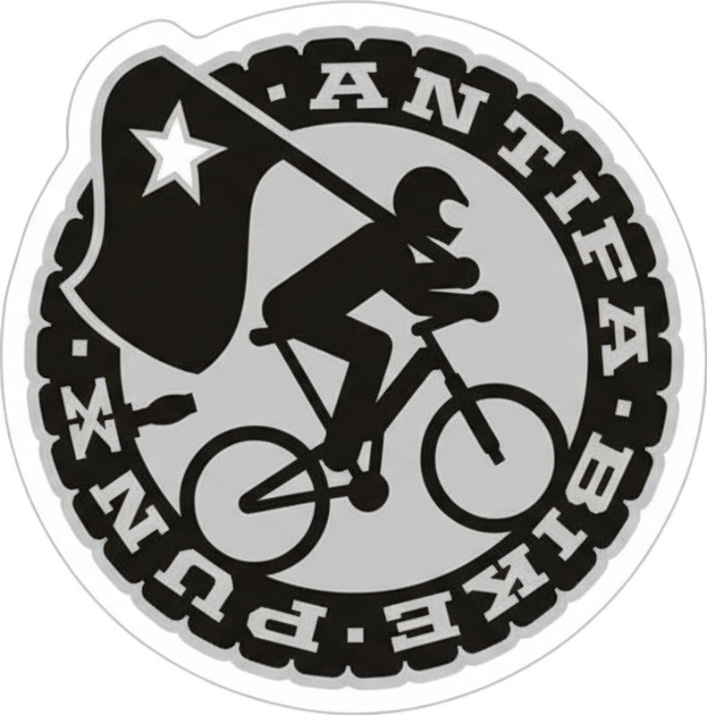 Autocolante animal declaração antifa - TenStickers