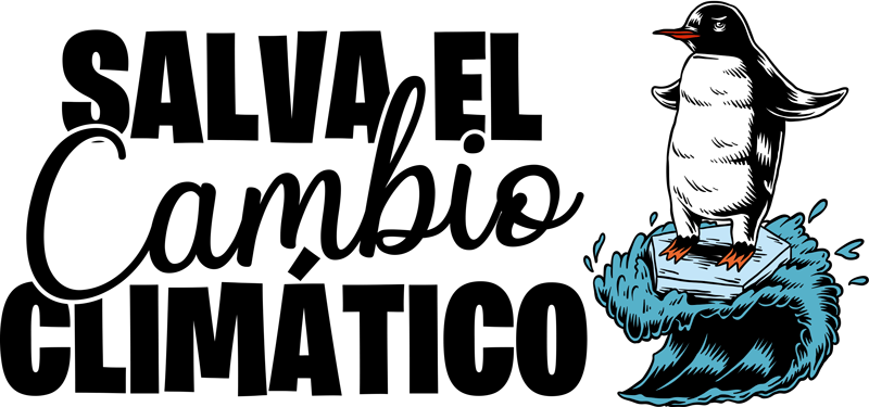 Vinilo frase salva el cambio climático - TenVinilo