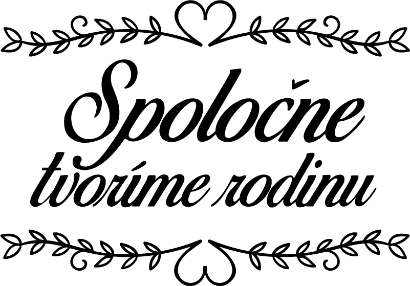 Společně vytvoříme rodinnou textovou nálepku - TenStickers