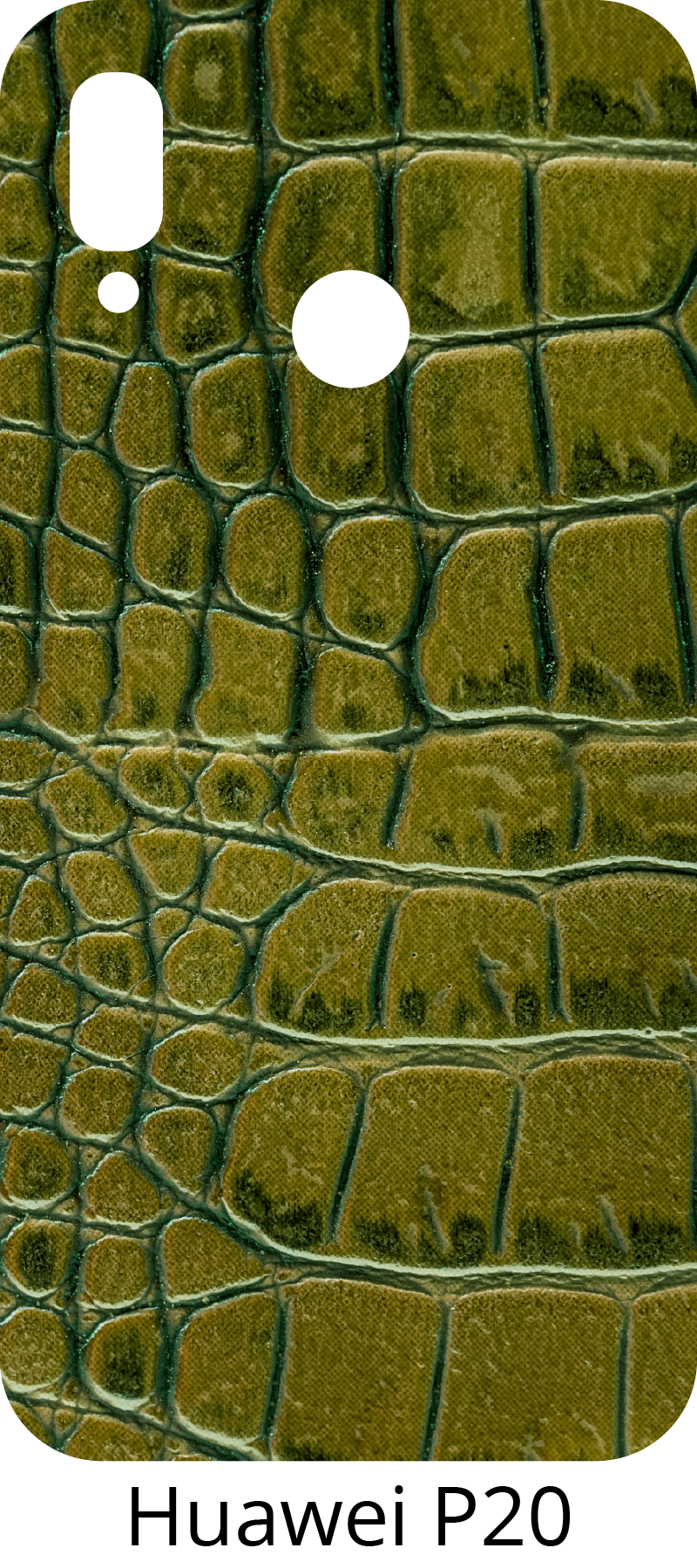 鳄鱼纹理华为贴纸 - TenStickers