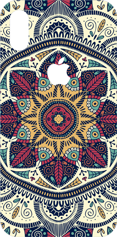 Autocollant iPhone mandala - TenStickers