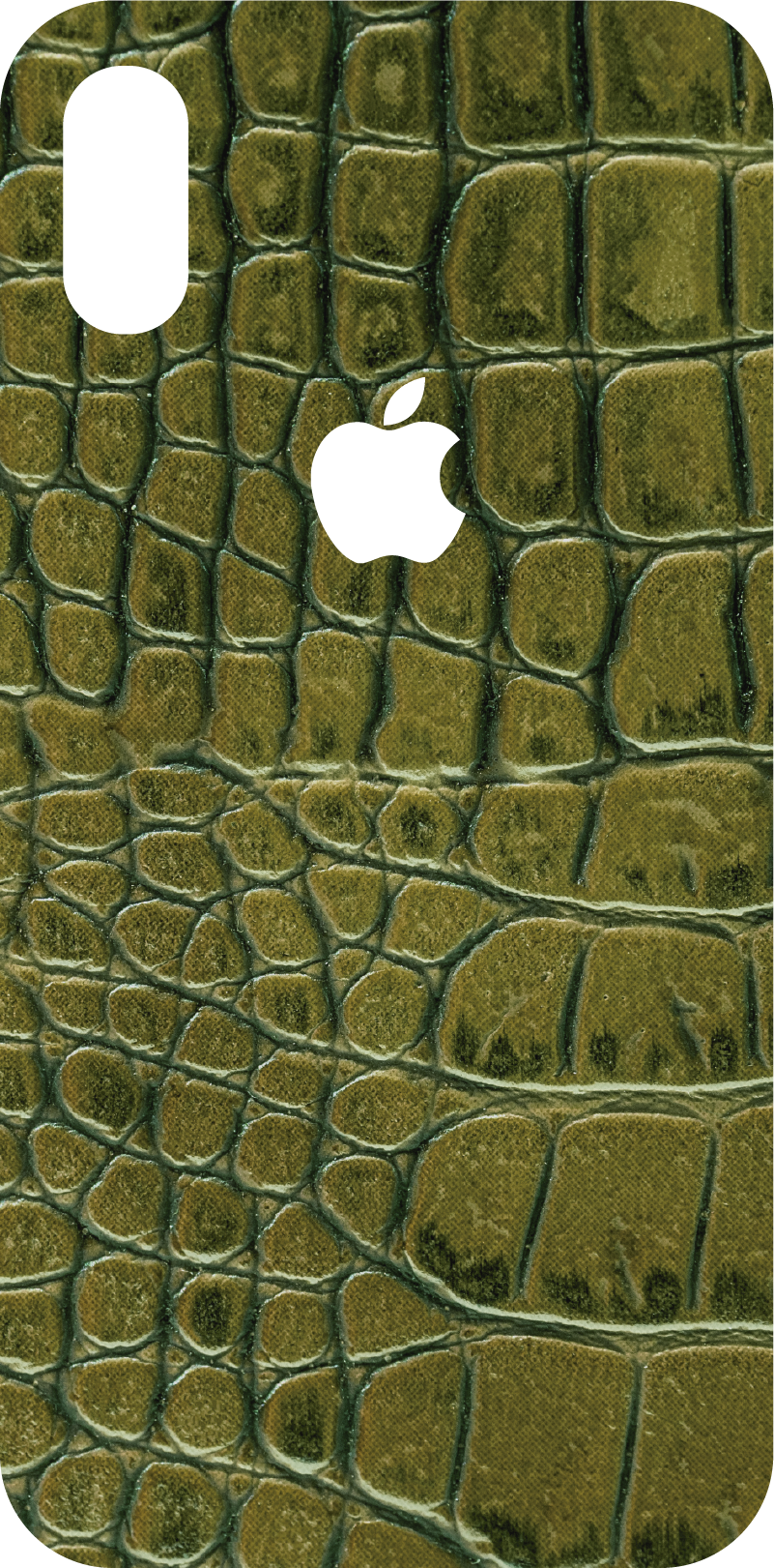 αυτοκόλλητο iphone υφή κροκοδείλου - TenStickers