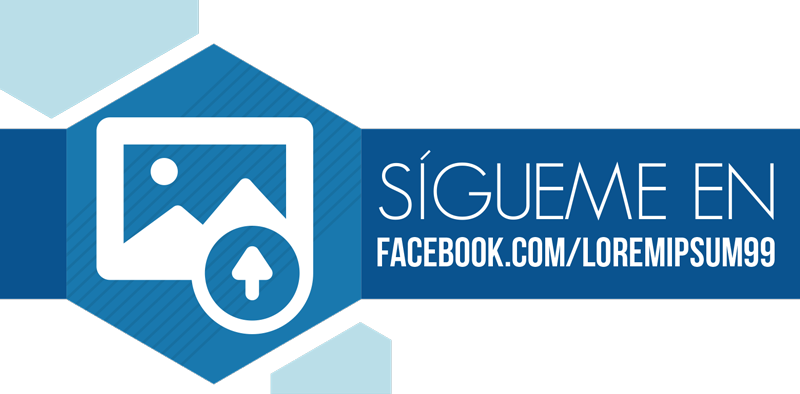 Vinilo para negocio sígueme en facebook - TenVinilo