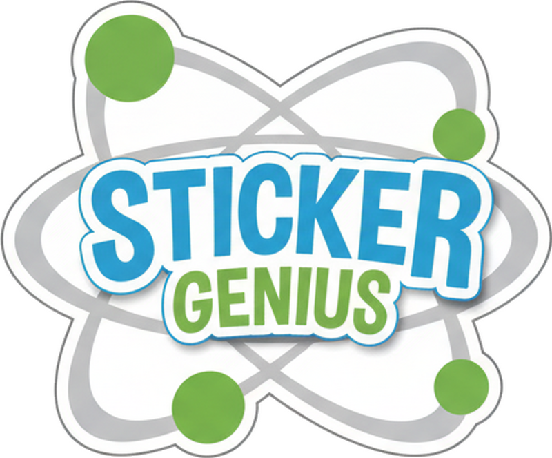 Klistremerke til bil klistremerke genius - Tenstickers