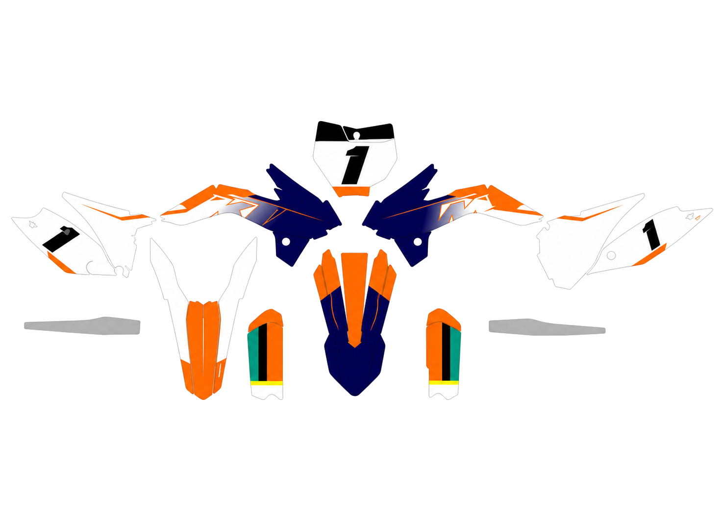 Motocross grafikk ktm sx 85 - Tenstickers
