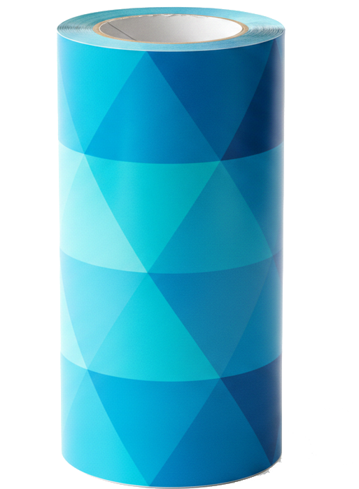 Carta adesiva per mobili effetto texture blu - TenStickers