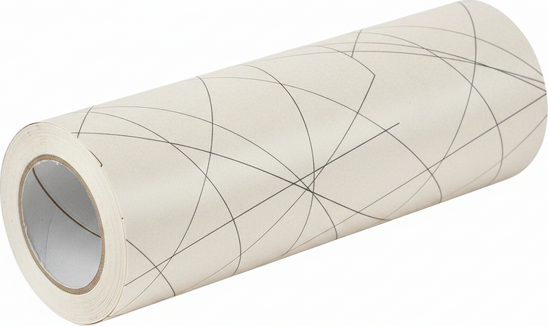 Möbelfolie beige hintergrund mit linien - TenStickers