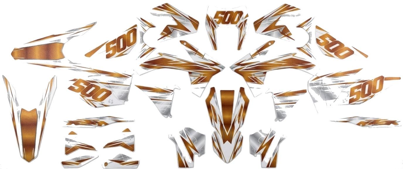 Motorcykel stafferinger ktm exc exc-f 150 - TenStickers