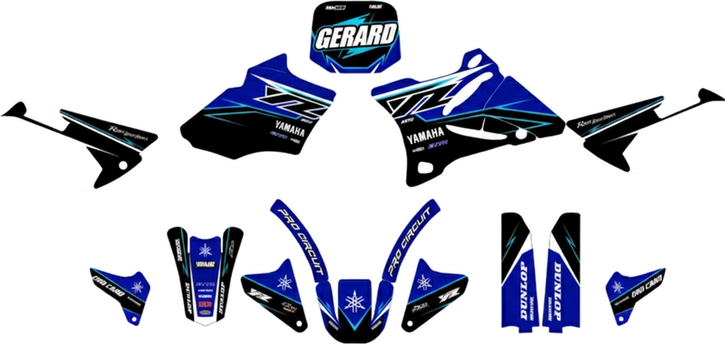 Motocross graphics yamaha yz 85 personalized design - TenStickers