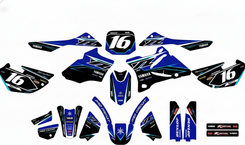 Motocross graphics for yamaha yz 85 - TenStickers