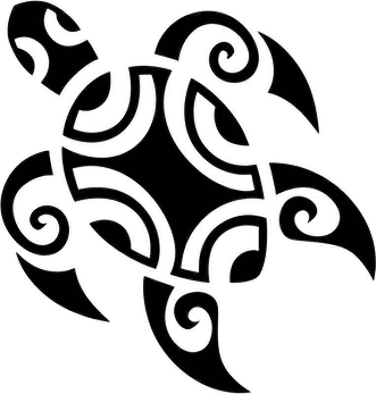 Campervan decal sea turtle - TenStickers