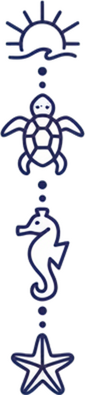 Campervan decal marine symbols - TenStickers