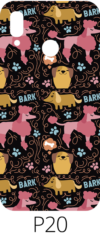 贴纸  华为 顽皮的狗图案 - TenStickers