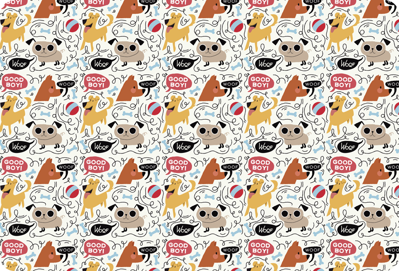 Playful Pet Designs laptop skin - TenStickers