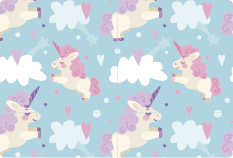 Vinilo para trackpad de portátil de unicornio - TenVinilo