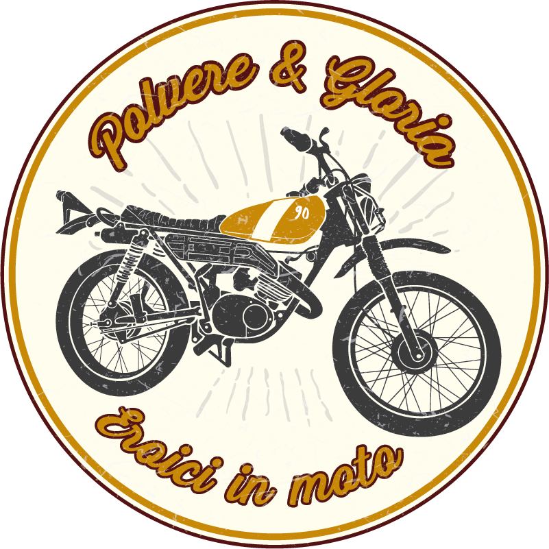 Adesivi per moto classiche - Kit per strada - Adesivi moto