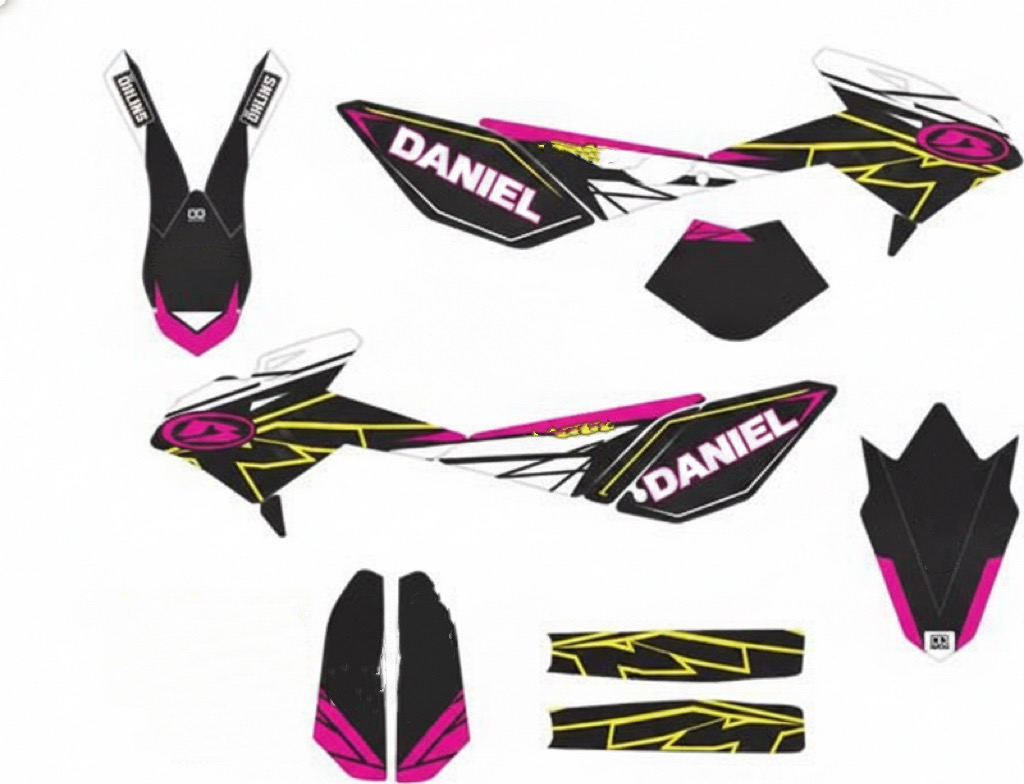 Kit vinilo moto enduro beta rr (125) con nombre - TenVinilo