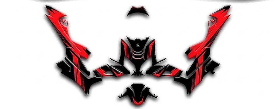 Motorbike graphic kit enduro peugeot speedfight - TenStickers