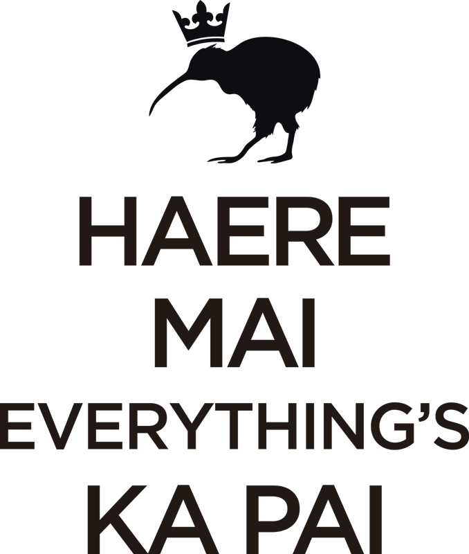 Everything's ka pai popular saying wall decal - TenStickers