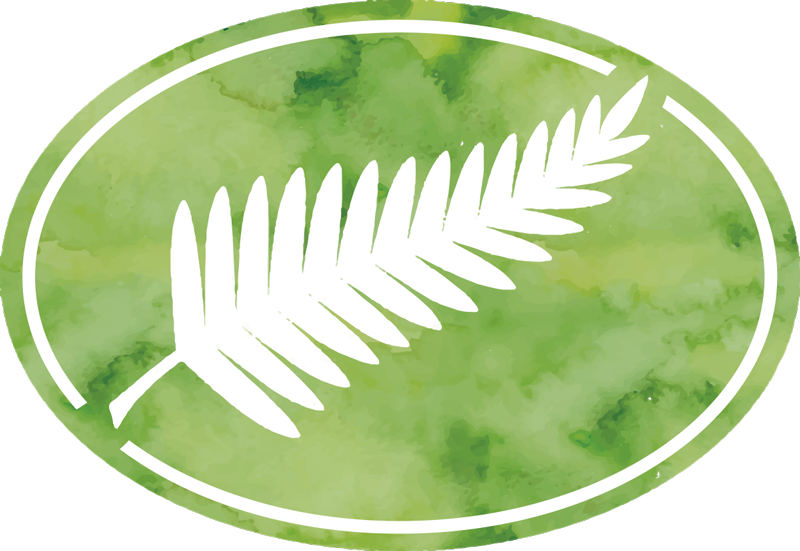 Fern Leaf design car sticker - TenStickers