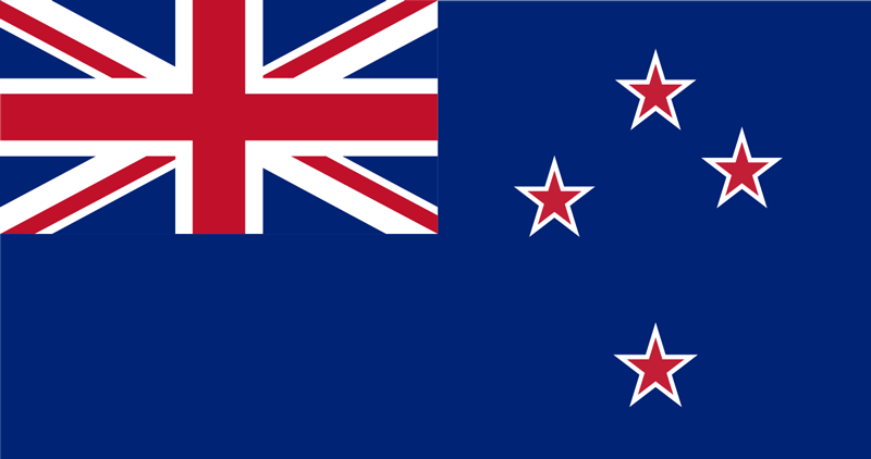 Stunning New Zealand flag Wall Mural sticker - TenStickers