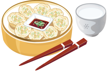 Oriental Food Decal - TenStickers