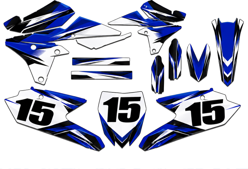 Kit déco moto enduro yamaha wr-f 450 2016-2018 - TenStickers