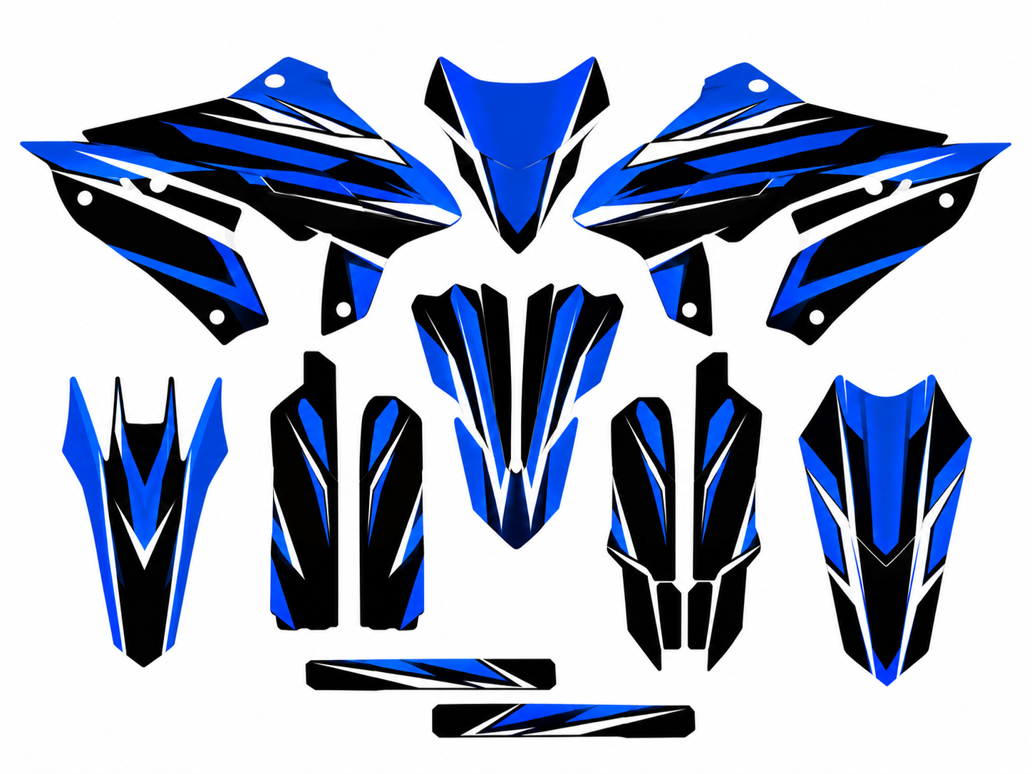 Kit déco moto enduro yamaha wr-f 450 2019-2023 - TenStickers