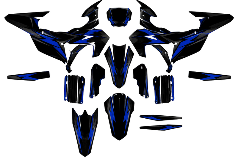 Kit déco moto enduro yamaha wr-f 450 2024 2026 - TenStickers