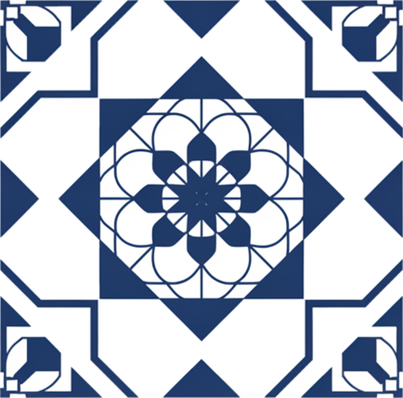 Carrelage adhésif design géométrique incroyable - TenStickers