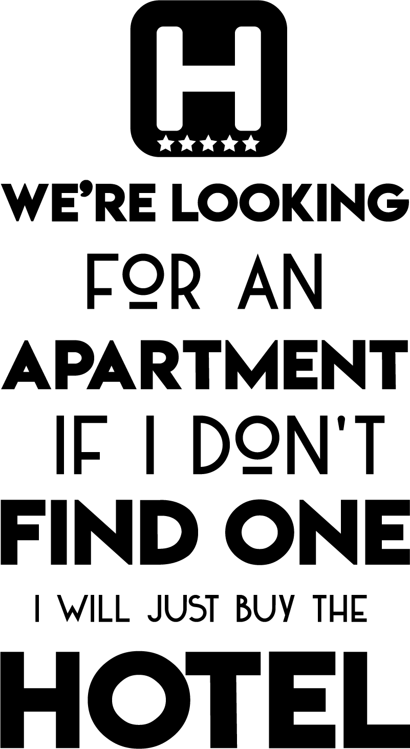 Zlatan Hotel Living Room Wall Decor - TenStickers