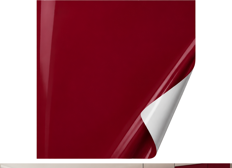 Adesivo per cucina colore bordeaux - TenStickers