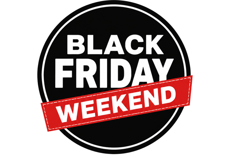 Black friday henkilökohtainen alennustarra - Tenstickers