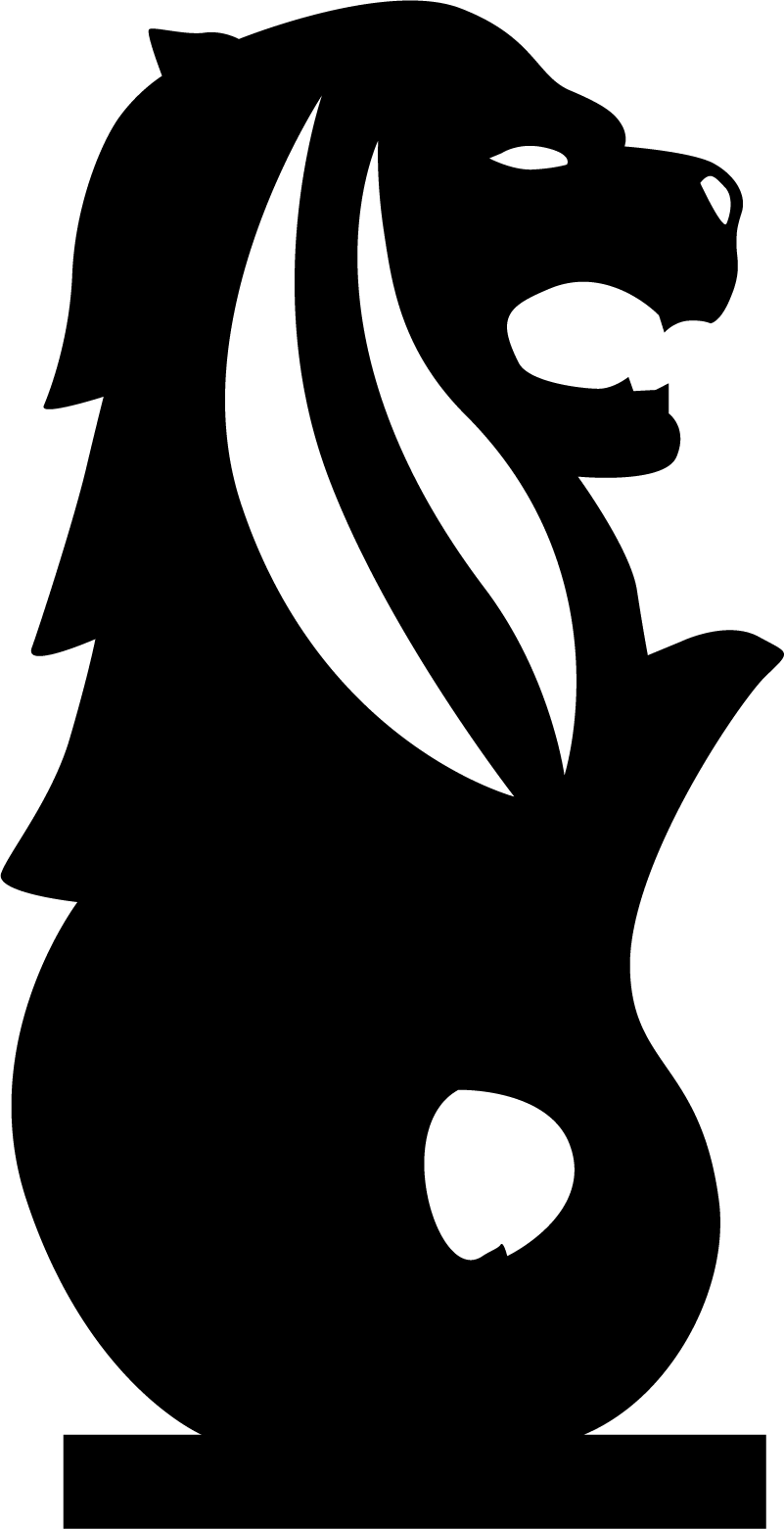 新加坡鱼尾狮野生动物贴花 - TenStickers