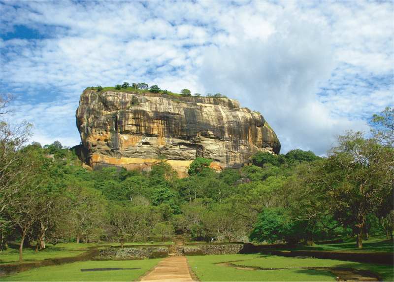 Lion Rock Sri Lanka Sticker - TenStickers