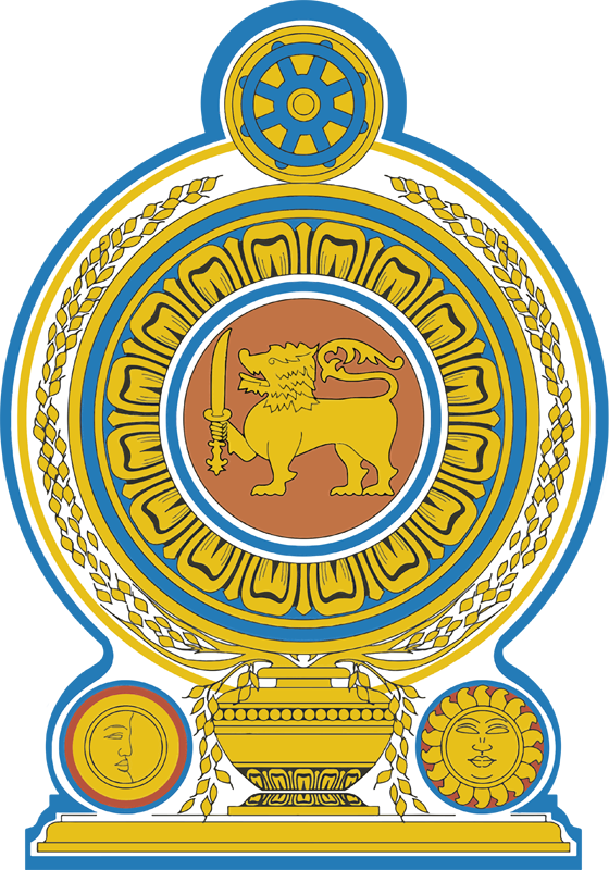 Sri Lanka Emblem Living Room Wall Sticker - TenStickers