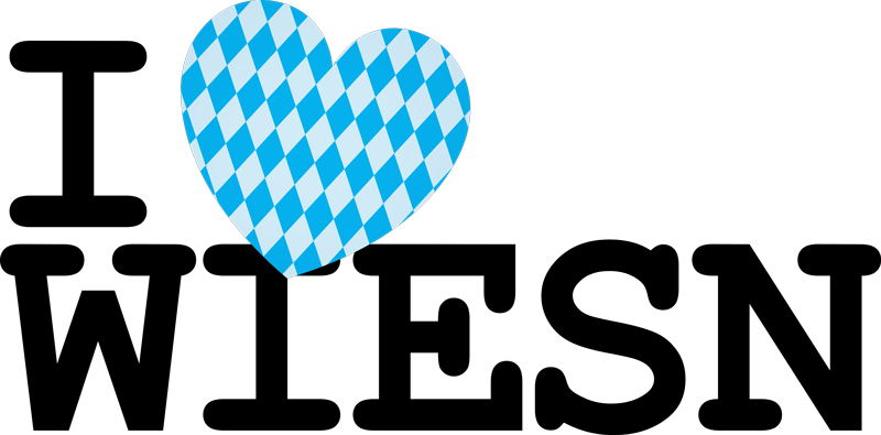 Text Aufkleber Oktoberfest Wiesn Sticker - TenStickers