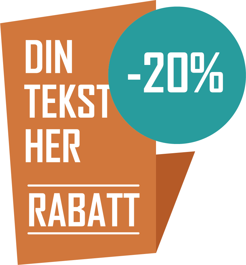 Personlig klistremerke med rabatt salg - Tenstickers