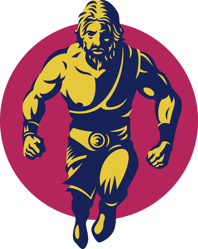 笔记本电脑贴纸 奔跑的英雄身影 - TenStickers