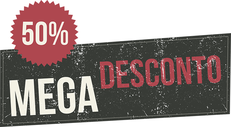 Vinil autocolante para montras mega descontos - TenStickers