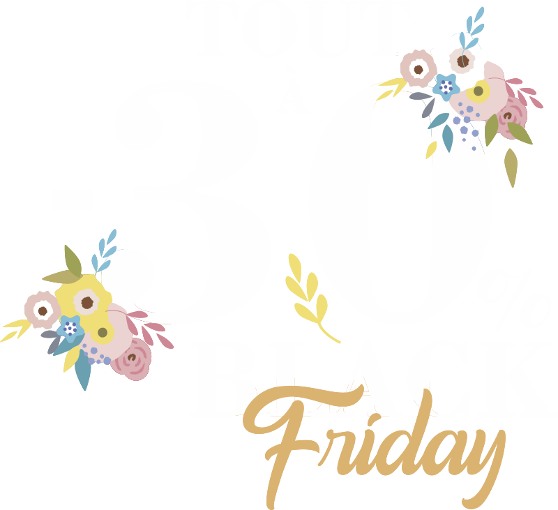 Vitrophanie black friday remise - TenStickers