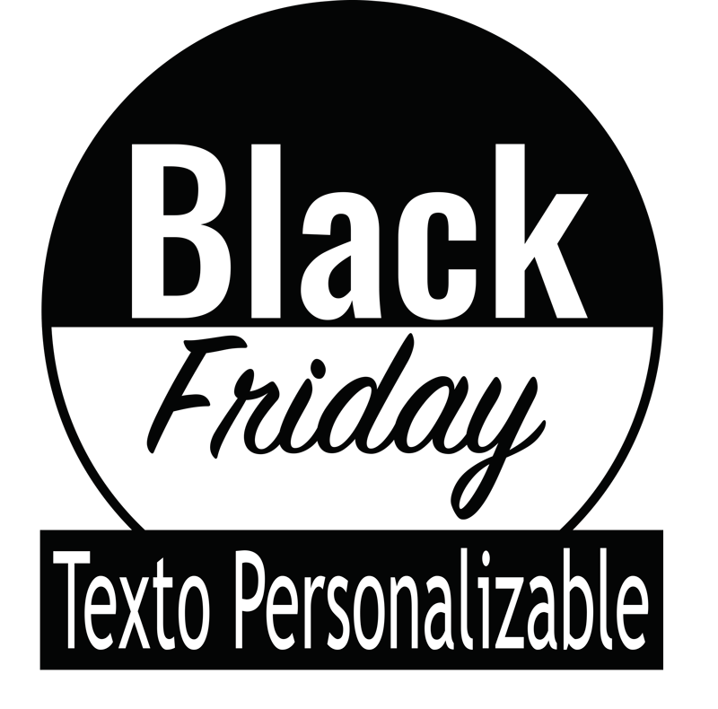Vinilo frase black friday Tienda Personalizable - TenVinilo