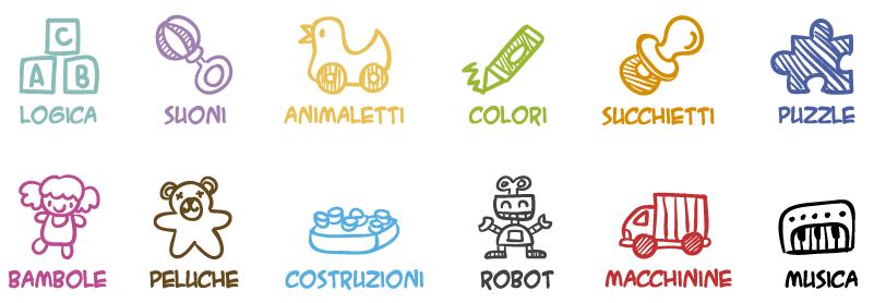 Adesivo educativo divisione giochi - TenStickers