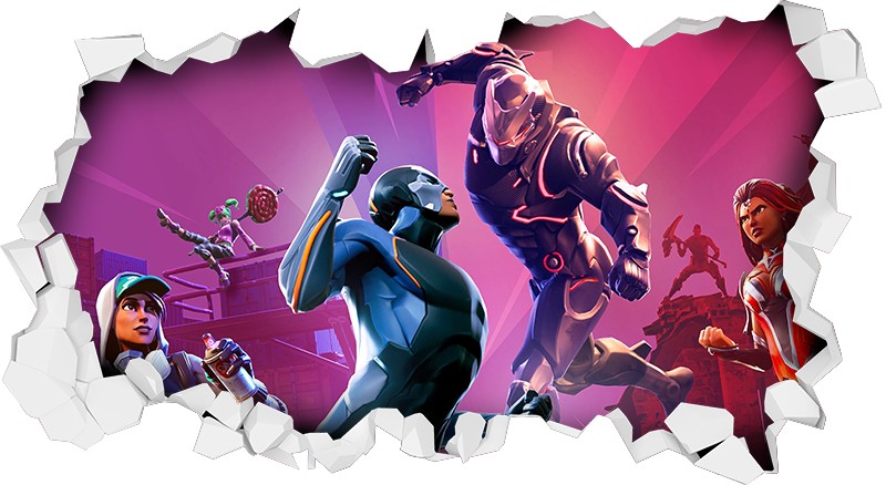 Stickers Games Fortnite 3d Tenstickers