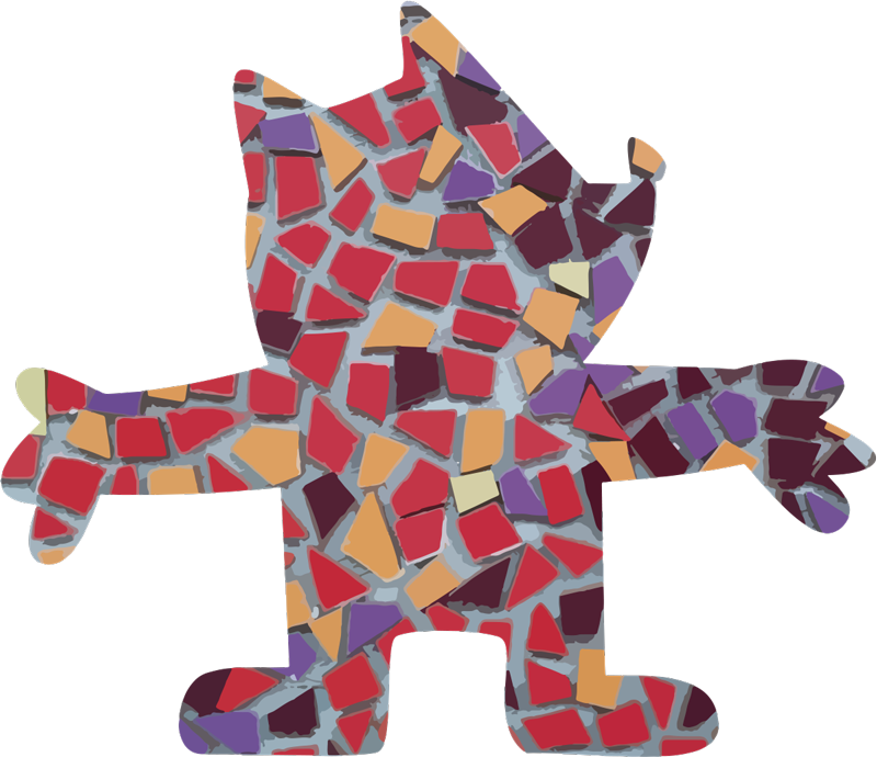 Vinilo Barcelona Cobi Ciutat Olímpica - TenVinilo